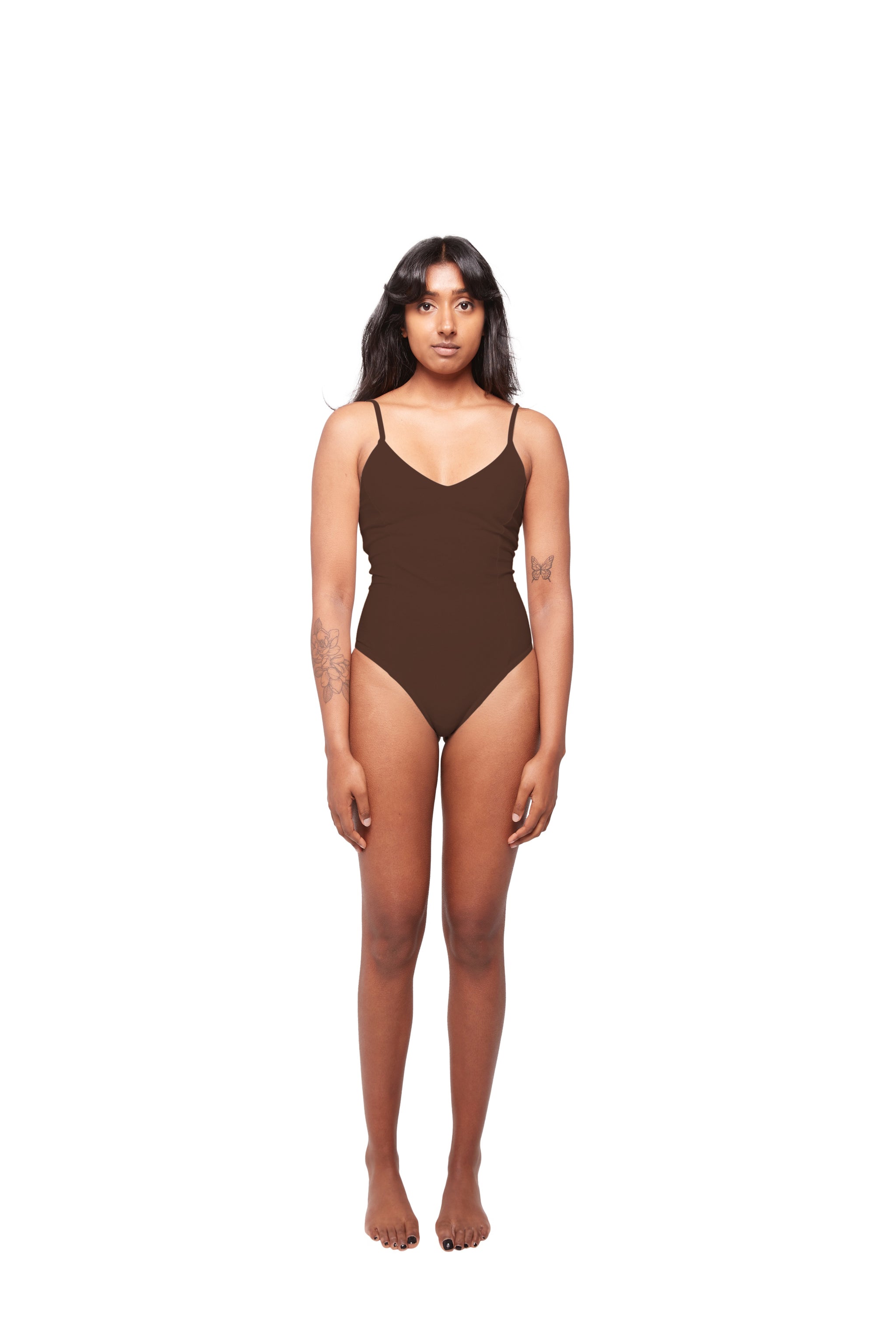 HA003-V-NECKBODYSUIT-CAMEL-